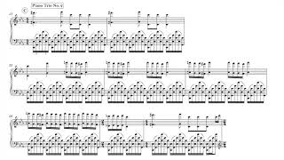 Shostakovich String Quartet No 8 Second Movement Analytical Score [upl. by Nyladnor]