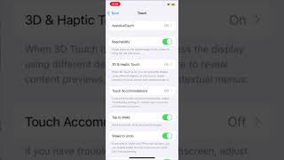 Turn On Assistive Touch on iPhone  Quick amp Simple Tutorial iphone tutorial [upl. by Annahsat]