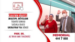 Multipl miyelom tedavisi için Ukraynadan gelen Olhanın hikayesi  Prof Dr A İ Emre Tekgündüz [upl. by Letsirk]