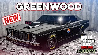 Bravado Greenwood Customization  The Criminal Enterprises DLC  GTA Online [upl. by Hanoy]