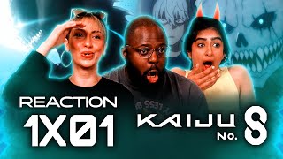 We Start at Double Dookie Duty  Kaiju No8 Ep 1  Reaction [upl. by Soraya]