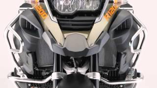 2014 new BMW R1200GS Adventure technical details [upl. by Nnylecyoj776]