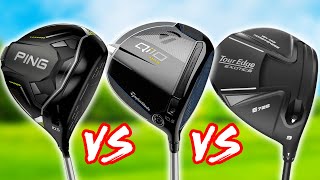 The Ultimate Driver Forgiveness test Qi10 Max vs Ping G430 MAX 10k vs Tour Edge E725 [upl. by Tammany]