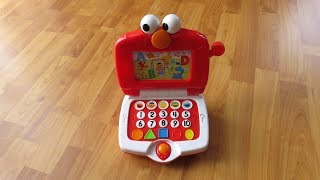 Sesame Street Elmos Learning Fun Laptop Great Activity Toy [upl. by Sairtemed729]