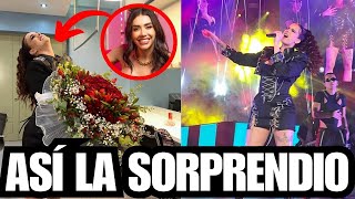 KARIME PINDTER LE MANDA FLORES A GALA MONTES TRAS CANTAR EN EL AUDITORIO NACIONAL CON PATU CANTU [upl. by Ewer]