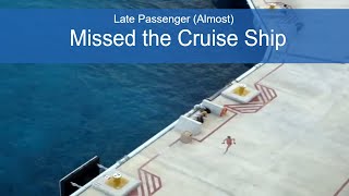 Carnival Liberty Cruise  Late Passengers in Cozumel [upl. by Galanti]