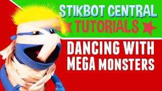 Animating with MEGA Monsters  Stikbot Tutorials [upl. by Einatirb34]