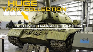 Bastogne Barracks Museum Huge Tank Collection [upl. by Oiramal]