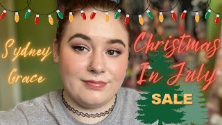 Sydney Grace Christmas in July Sale Full Face Recommendations and more 🎄 [upl. by Nanoc]