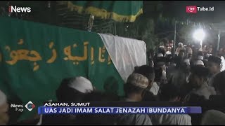 Jenazah Ibunda Ustaz Abdul Somad Dimakamkam dan Diiringi Ratusan Pelayat  iNews Pagi 1903 [upl. by Aiek325]