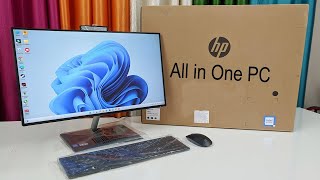 HP  All in One PC  Unboxing amp Review 2024 🌹🌻🌷🌼 [upl. by Eldrida]