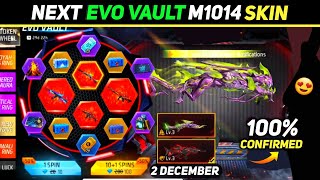 Next Evo Vault Confirm Date  Evo M1014 amp Scar Confirmed 🥳 Evo Vault Me Konsi Skin Aayegi Free Fire [upl. by Fons]