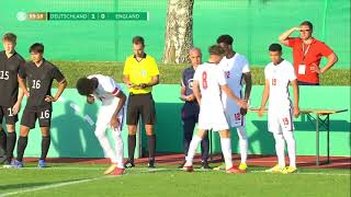 Carney Chukwuemeka vs Germany U19 Friendly 06092021 [upl. by Gustafsson273]