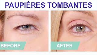 PAUPIÈRES TOMBANTES SOLUTION MAKEUP [upl. by Bouley662]