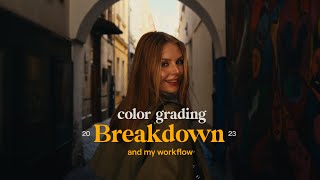 Color grading breakdown  Davinci resolve  sony a7 iv  sony 35 14 zeiss [upl. by Conley]