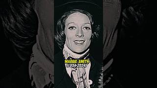 Maggie Smith THEN and NOW 19342024 shorts [upl. by Iral]