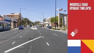 Woodville Road Upgrade Timelapse [upl. by Ocirrej]