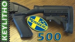 Mossberg 500 wKnoxx ATI amp Surefire Accessories [upl. by Refynnej]