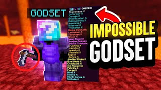 THE MOST OP GODSET IN MINECADIA HISTORY 150 ENCHANTS [upl. by Noislla]