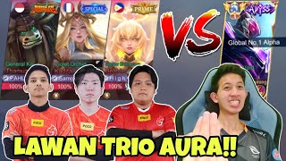 TEGANG PERTAMA KALI LAWAN TRIO AURA MPL [upl. by Dania455]