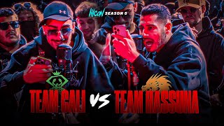 Rap Battle Team Hassuna VS Team Cali  ICON 6  Highlight [upl. by Zetta]