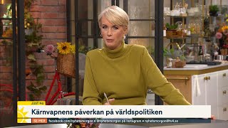 Så påverkar kärnvapen världspolitiken ”Kina ruckar balansen”  Nyhetsmorgon  TV4 amp TV4 Play [upl. by Horst]