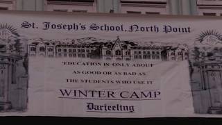 Flash Mob  Biggest in Darjeeling by StJosephs School Winter Camp Children  Tenzee [upl. by Narruc]