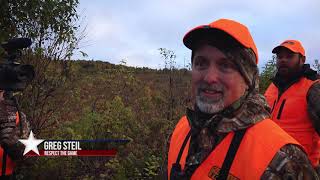 Greg Steils New Brunswick Moose hunt [upl. by Annaid]