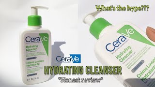 CeraVe Hydrating Cleanser HONEST REVIEW [upl. by Amadus378]