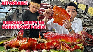 BEST LECHON IN TOWN  SOBRANG AFFORDABLE LECHON BABOY PANG CHRISTMAS PASKO SEASON  DRELS LECHON [upl. by Coralie305]