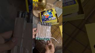 Single skyshot into 10 skyshot Try this trick🔥🔥 diwali diwalifestival firecrackers firework [upl. by Notrab]