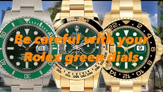 Rolex Green Dials are being switched when consigning them [upl. by Letreece]