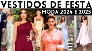 🔴VESTIDOS DE FESTA 2024 E 2025 FORMATURA MADRINHA MÃE DA NOIVA E NOIVO CASAMENTO E CONVIDADA [upl. by Lev275]