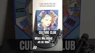 Culture Club  Miss Me Blind 1984 [upl. by Aniraz333]