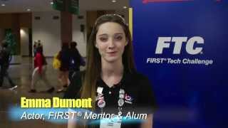 Emma Dumont amp FIRST Tech Challenge FTC [upl. by Martreb]