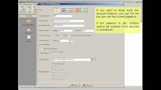 Create Cheque Book in ChequeSystem Software [upl. by Euqirrne]