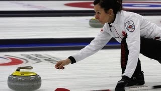 CURLINGWorld Mixed Doubles Chp 2013  Group A CANESP [upl. by Seafowl345]