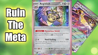 Why AEGISLASH Decks DESTROY The Meta Paradox Rift PTCGL [upl. by Verda85]