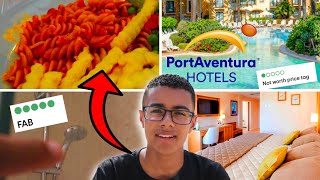 Is Hotel PortAventura GOOD  I Was SHOCKED  Room Tour Food  MORE [upl. by Conte]