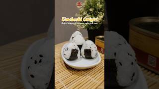 Umeboshi Onigiri 🍙onigiri japanesefood [upl. by Erdnua]