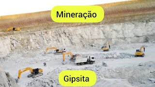 Mineração de Gipsita  Matéria prima do gesso e seus derivados em Trindade  Pernambuco [upl. by Kaja]