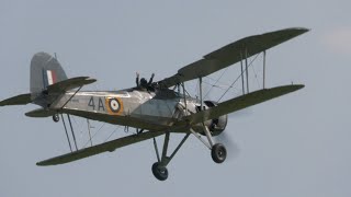 Navy Wings Fairey Swordfish Mk 1 Shuttleworth Airshow May 2024 [upl. by Aggri]