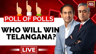 Telangana Exit Poll 2023 LIVE  Opinion Poll Survey for Telangana Elections 2023  India Today Live [upl. by Orvas]