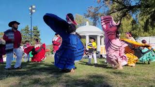 Folkloric Dance quotNueva Generacion Oaxacaquot at Day of the Dead Celebration 2024 Larger Group [upl. by Merritt122]