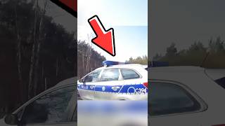 When a Cop Fails to Check the Mirrors Before Turning 😱 [upl. by Nair131]