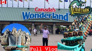 CANADA’S 🇨🇦WONDERLAND VLOG 2024 Craziest rides in the Canada 😱 canadaswonderland rides [upl. by Naaitsirhc]