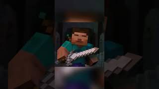 Minecraft animation herobrine fight Davil Rishav [upl. by Lisk]