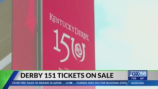 Kentucky Derby and Oaks tickets on sale for 2025 [upl. by Airamat]