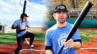 Hitting with the 2021 ANDY PURCELL GENESIS  Louisville Slugger USSSA Slowpitch Softball Bat Review [upl. by Kennith]