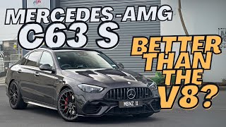 2024 MercedesAMG C63 S full review [upl. by Lema]